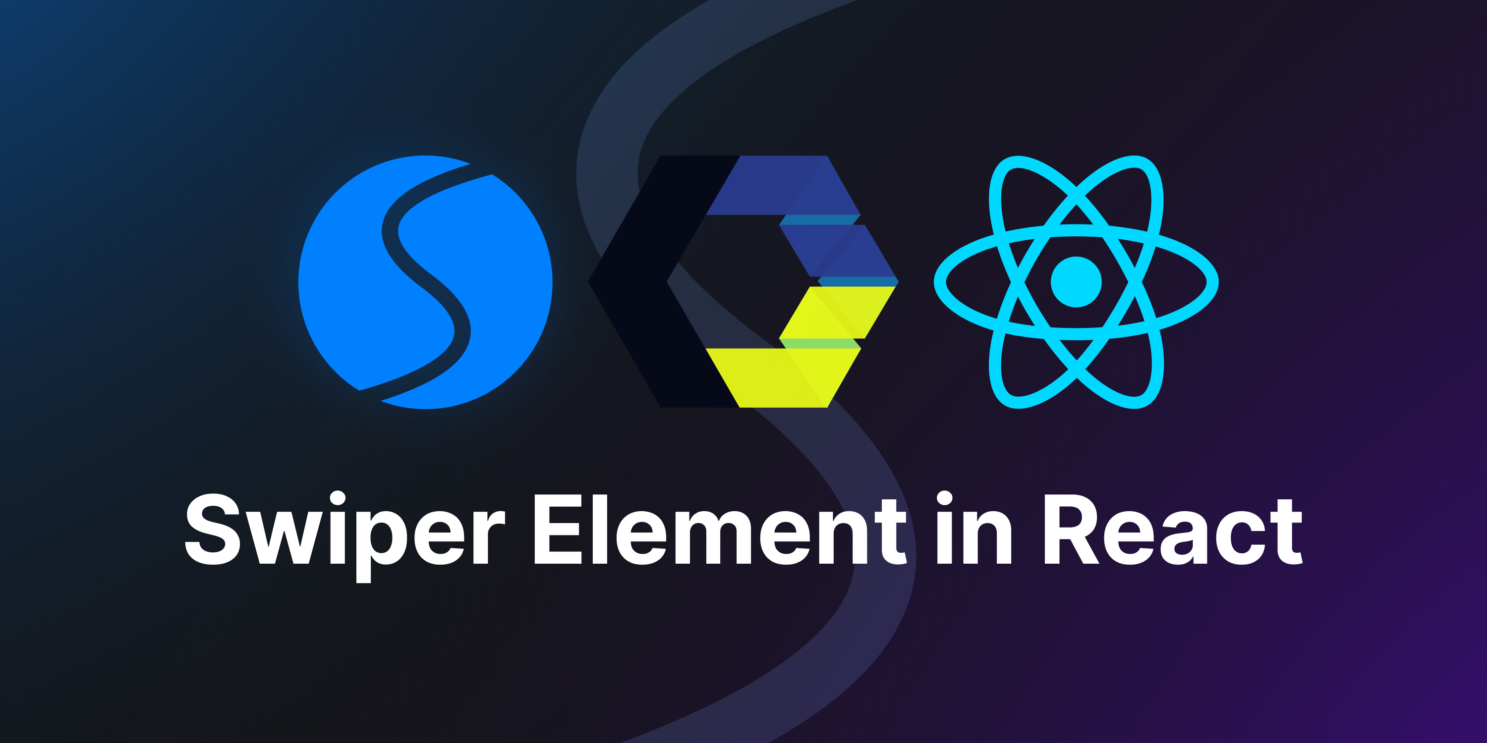 在 React 中使用 Swiper Element